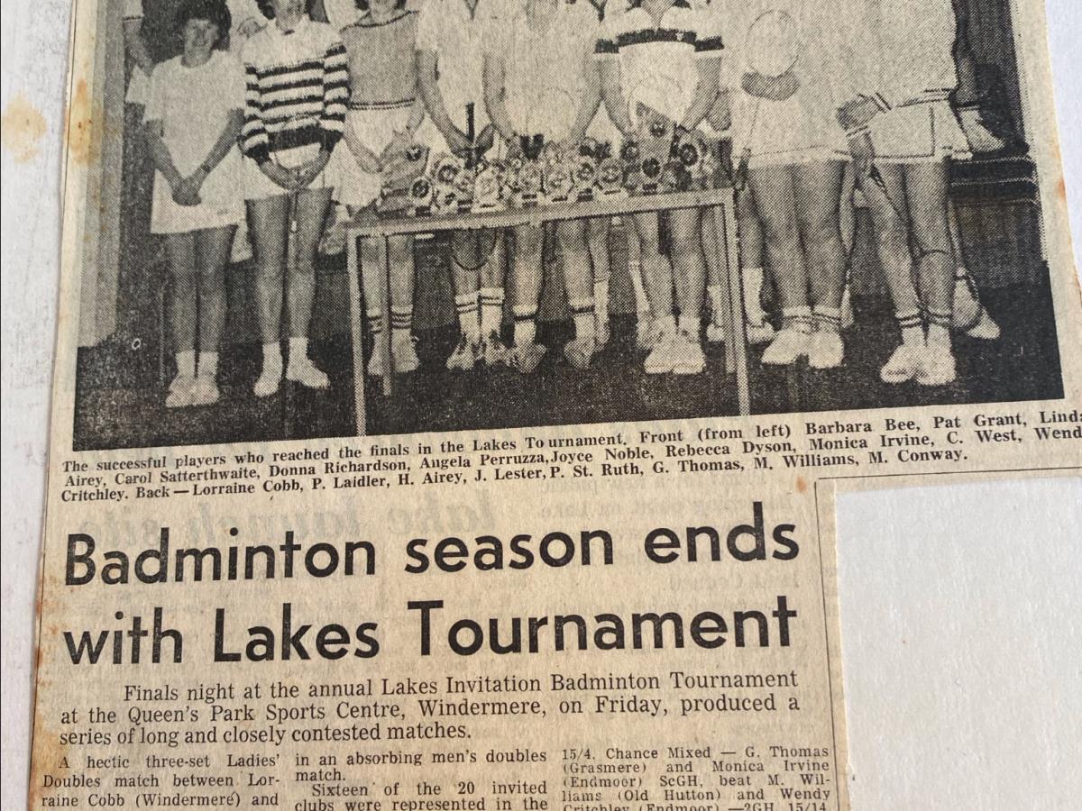 1982 lakes tournament